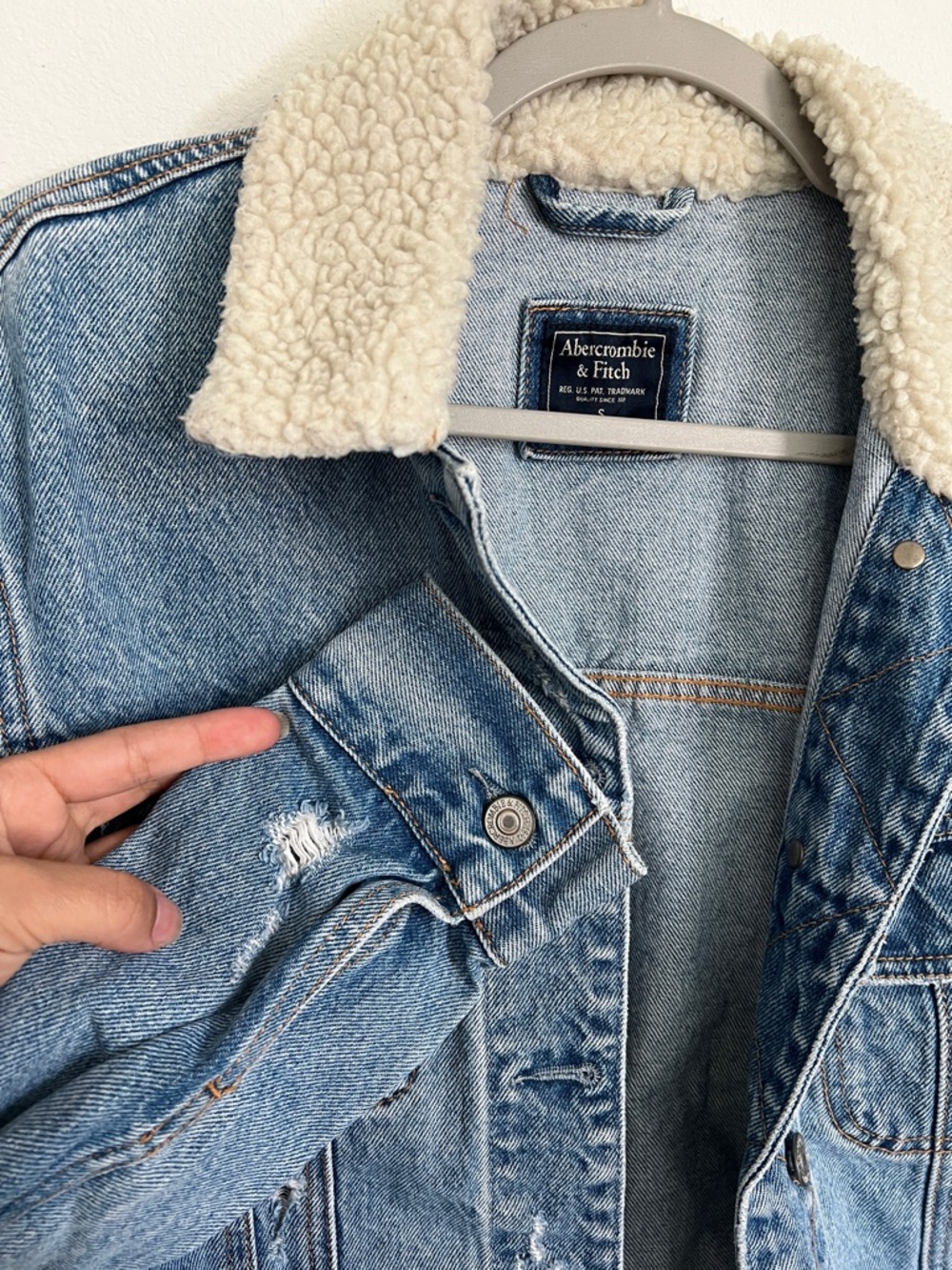 Abercrombie & Fitch Denim Jacket - Picture 2 of 5